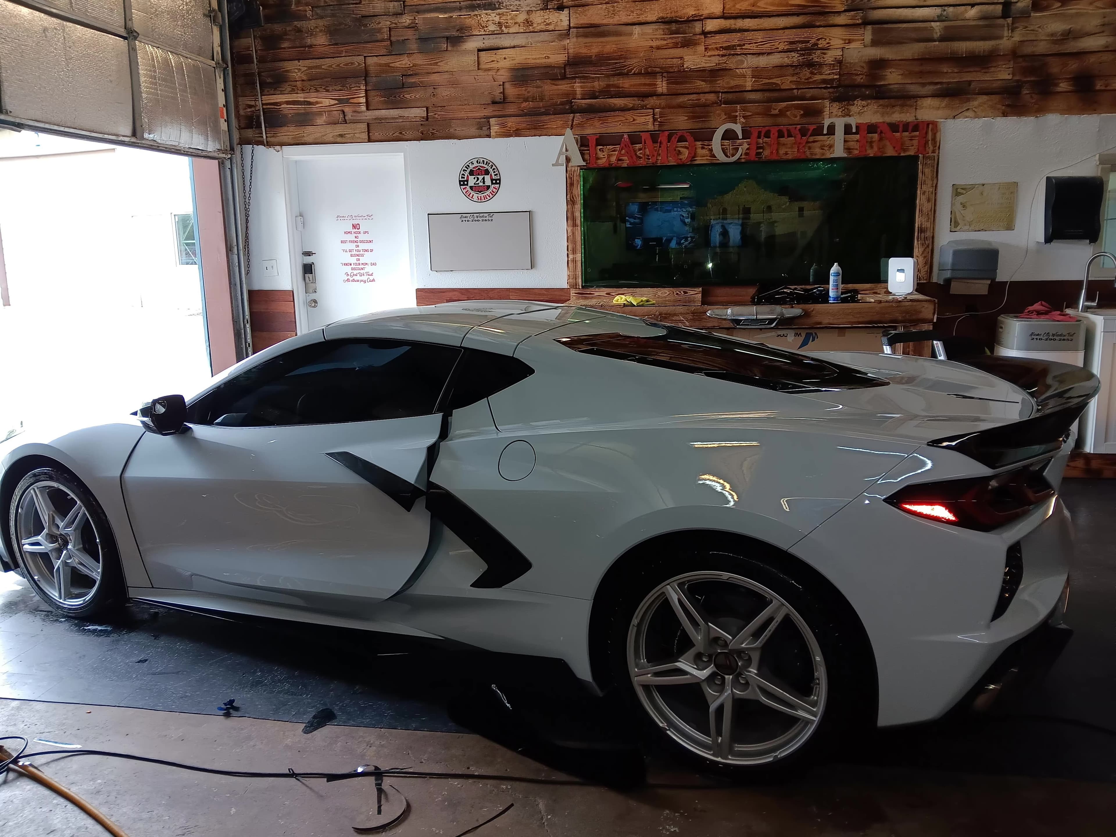 Automotive window tinting project 5